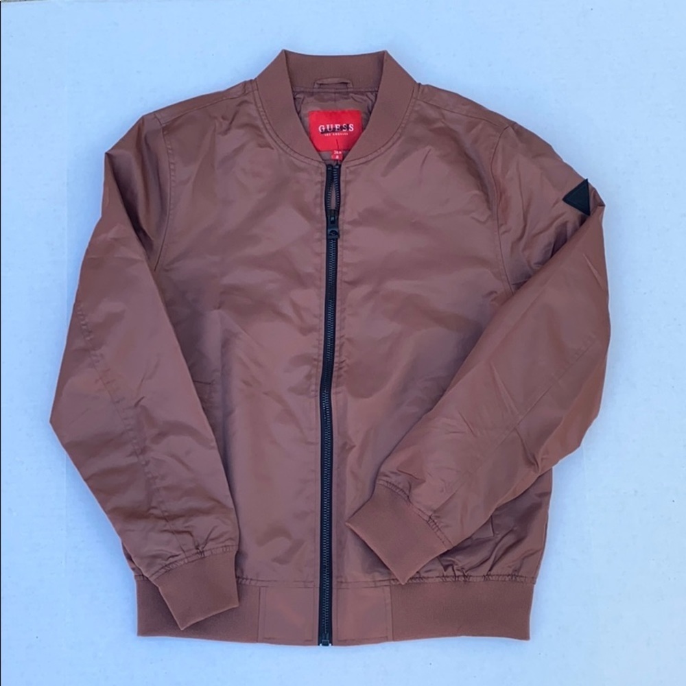 NEW GUESS Men's Bomber Jacket SZ M